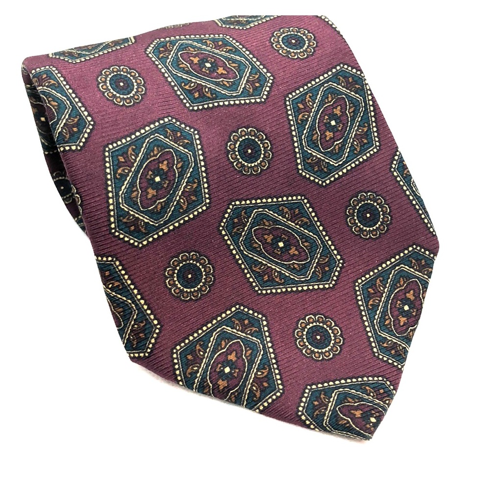 VTG Mark Shale Silk Necktie